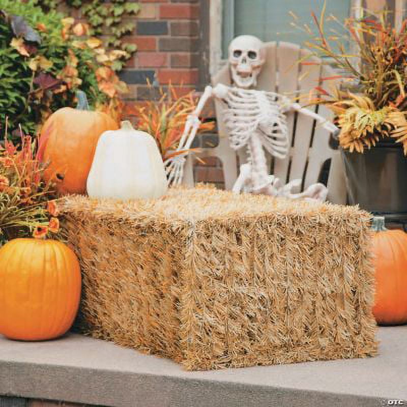 Witchwood™ Collapsible Faux Hay Bale - Home Decor - 1 Piece