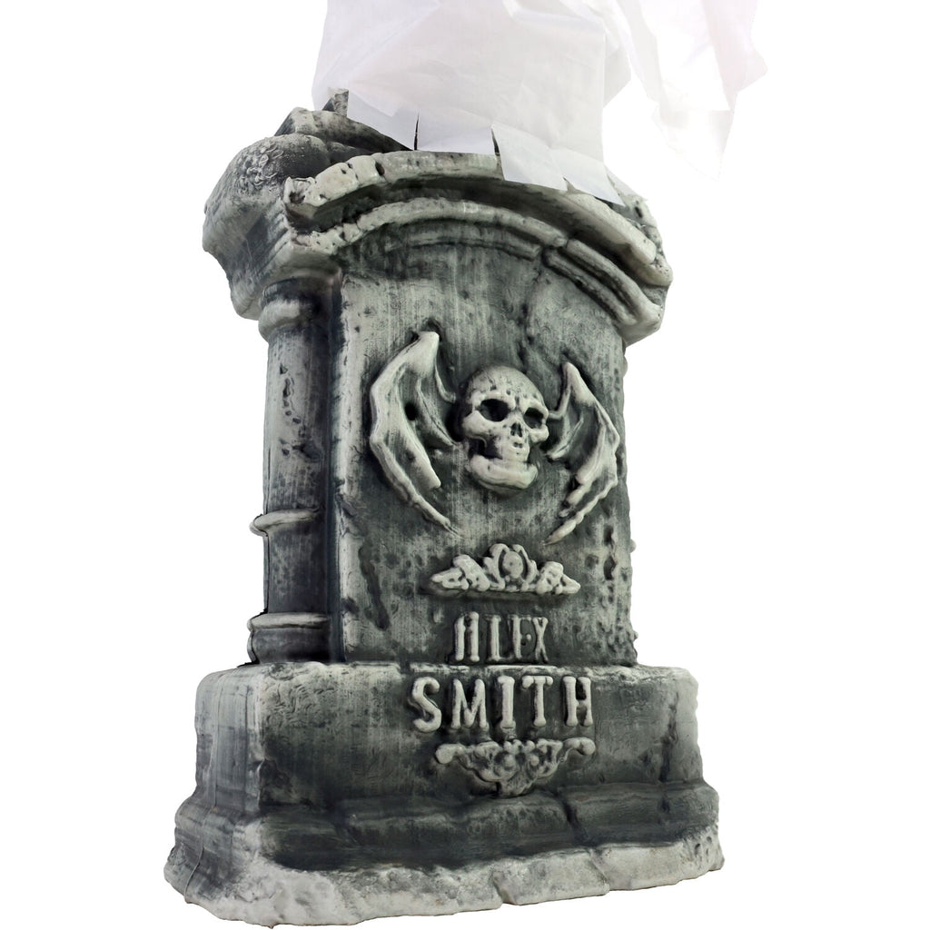 Witchwood™ 4.3 ft Touch-Activated Animated Spectre on Tomb Halloween Accessory, HHRPRTOMB-1FLSA