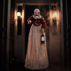 Witchwood™ 5FT Halloween Animatronics Life Size Witch Scary Prop, Motion Activated Outdoor Decoration for Haunted House Party Lawn Patio Yard Decor