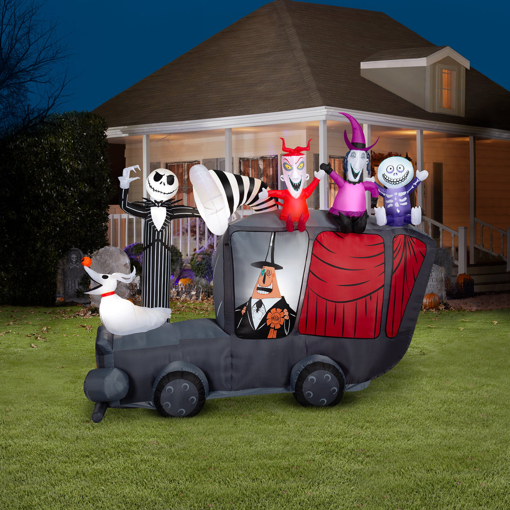 Witchwood™ 10' Airblown Inflatable Halloween Disney's Nightmare Before Christmas Mayor-Mobile Scene Yard Decoration 221590