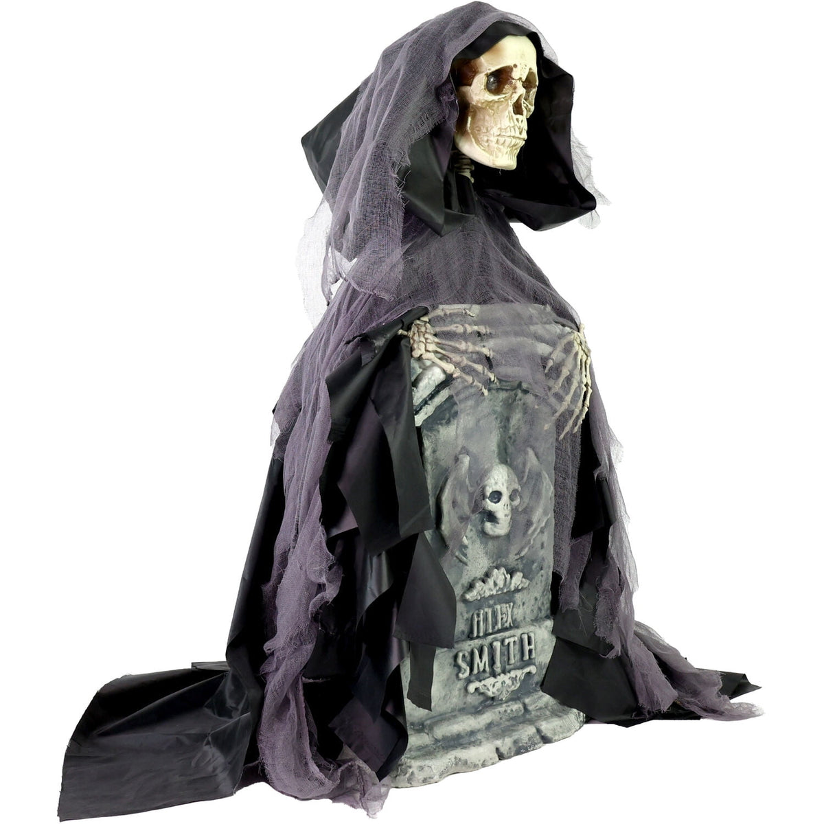 Witchwood™ 3 ft Touch-Activated Rising Reaper with Tombstone Halloween Accessory, HHRPRTOMB-2FLSA