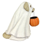 Witchwood™ Bethany Lowe 19.5" Large Ghost Dog Candy Bowl Paper Mache Halloween Decoration Statue