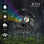 Witchwood™ Outdoor HD projector light, remote control 16 switchable modes, Christmas Halloween celebrations, birthdays, weddings and parties, waterproof light show