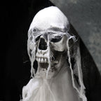 Witchwood™ 6.7 ft. Motion-Triggered Mausoleum Halloween Animatronic by Tekky, HHMAUSOLEUM-1FLSA
