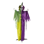 Witchwood™ Fun Express Animated Standing Scary Clown Halloween Decoration