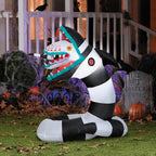 Witchwood™ Small Sandworm Halloween Inflatable Decoration - Brown