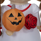 Witchwood™ New Warner Bros. Halloween The Conjuring's Annabelle Airblown Yard Inflatable Decor, 4.5'