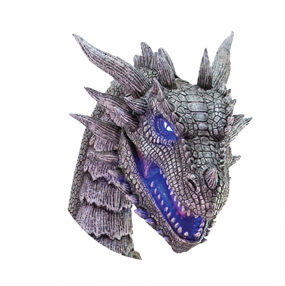 Witchwood™ 7 ft. Animated Winter Dragon Halloween Decoration