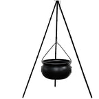 Witchwood™ SDJMa Halloween Decorations Outdoor, 7.8" Witch Cauldron on 30.7" Tripod with Timer String Lights, Halloween Haunted House Decor for Yard Lawn Garden Outside Party Supplies