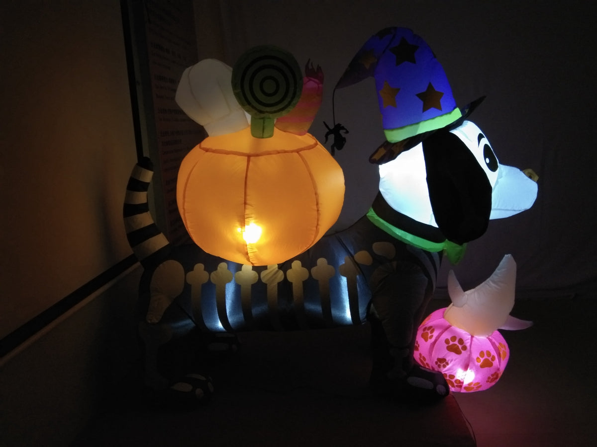 Witchwood™ 5 FT Inflatable Halloween Dog