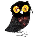 Witchwood™ 24 Inch Tinsel Owl with 50 Lights Halloween Tinsel Yard Decoration