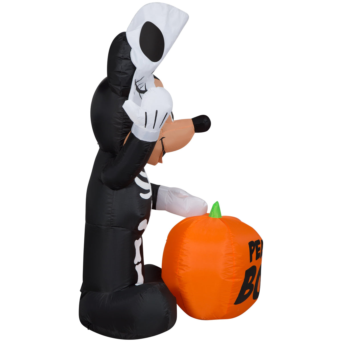 Witchwood™ Airblown Inflatables 4FT Tall Halloween Inflatable Disney Mickey Mouse with Pumpkin