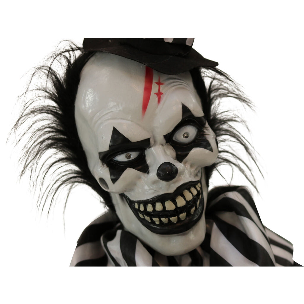 Witchwood™ 1.8 ft Groundbreaker Clown-Vile, Halloween Decoration, Multi-Color, HHFJCLOWN-2LSA
