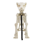 Witchwood™ 60-inch Animated Beige Skeleton Dog, Halloween Decoration