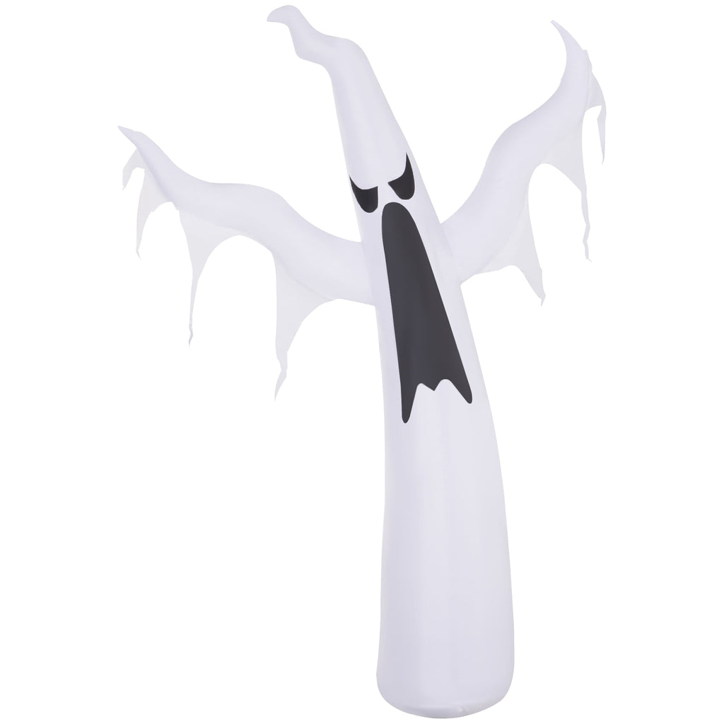 Witchwood™ HOMCOM Halloween Inflatable Ghost with LED Lights for Garden Indoor Outdoor
