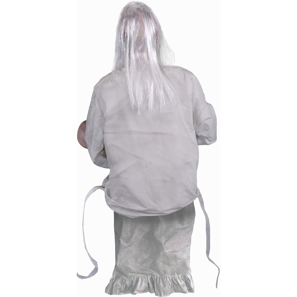 Witchwood™ 2.9 ft Animatronic Gravely Granny by Tekky Halloween Decoration with Motion-Activated Sounds, HHGRVLYGRNY-1FLSA