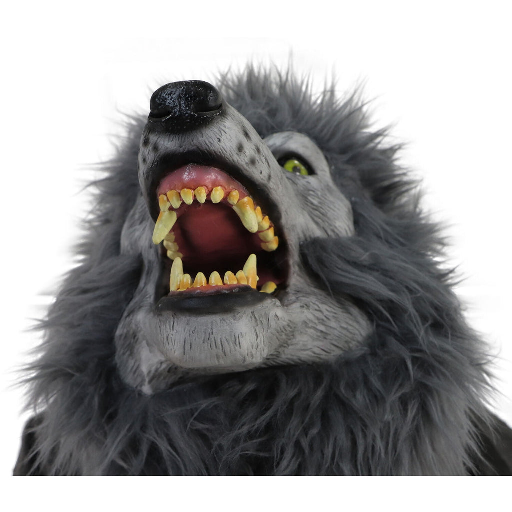 Witchwood™ 7 ft Tall Motion-Activated Towering Werewolf, Premium Halloween Animatronic, Plug-In, HHTWRWOLF-1FLSA