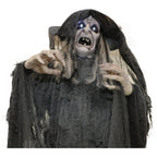 Witchwood™ 5.75 ft Animatronic Witch Indoor/Covered Outdoor Halloween Decoration, HHWITCH-20FLSA