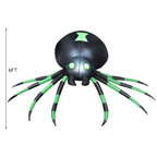 Witchwood™ Patiojoy Halloween Decoration 6FT Inflatable Blow-Up Spider With LED Lights Outdoor Yard