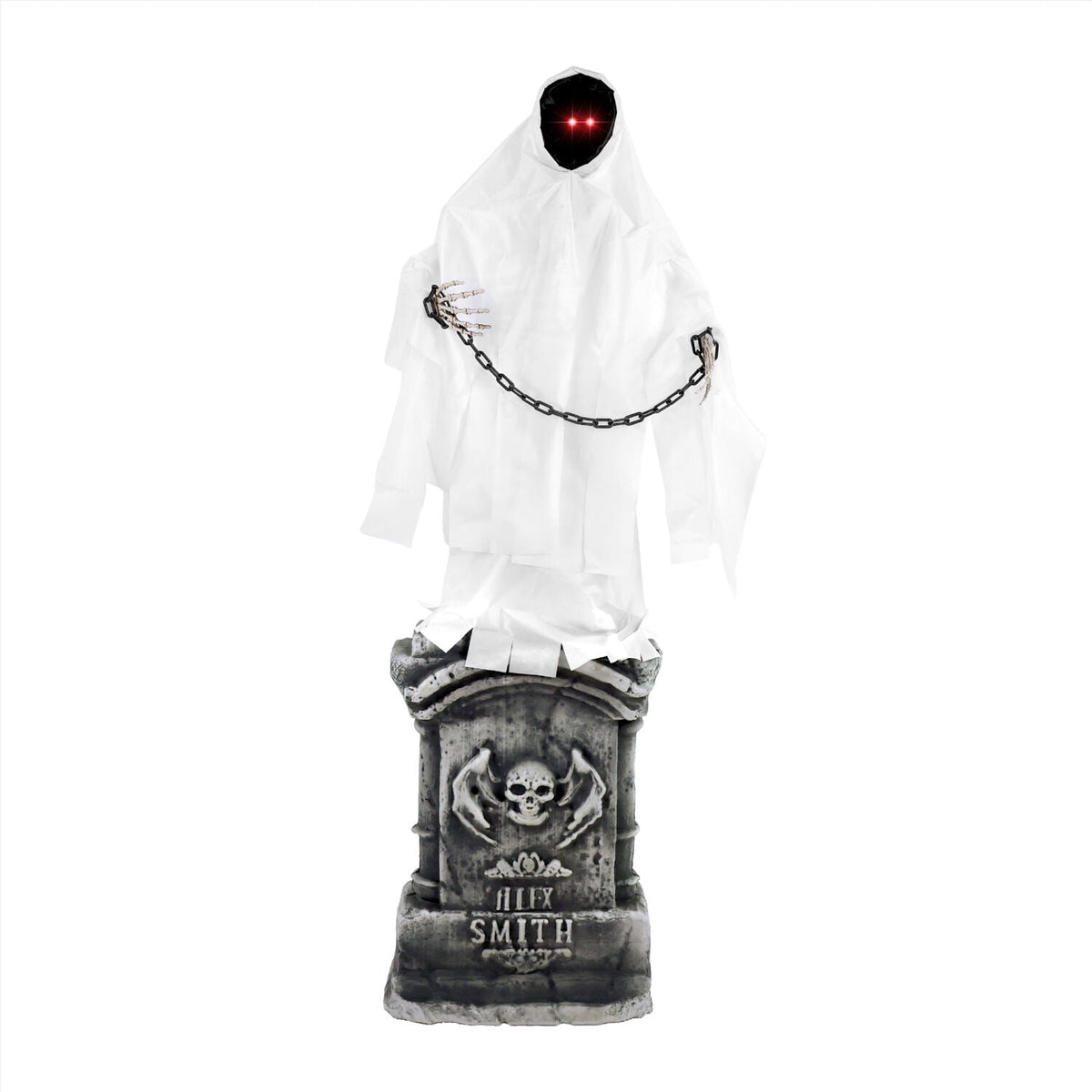 Witchwood™ 4.3 ft Touch-Activated Animated Spectre on Tomb Halloween Accessory, HHRPRTOMB-1FLSA