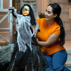 Witchwood™ Light-Up Spooky Doll Yard Stake Halloween Decorations, Halloween, Home Decor, Yard Art, 3 Pieces