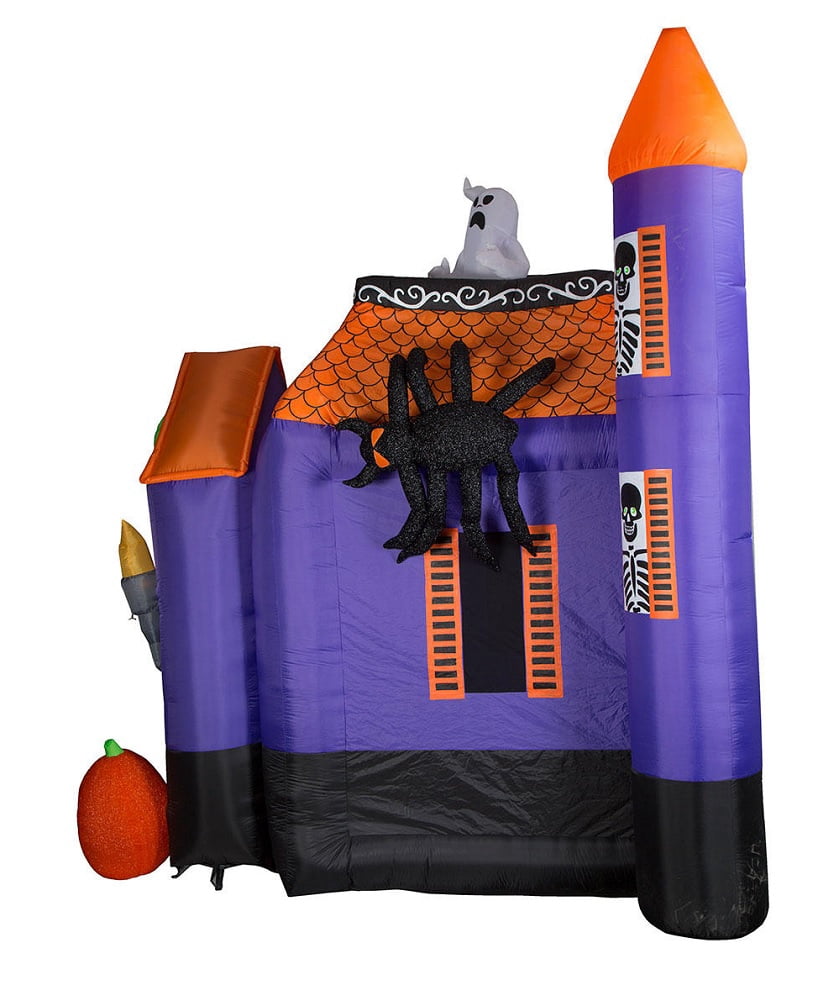 Witchwood™ Pre-Lit 12FT Halloween Airblown Inflatable Haunted House Archway Tunnel