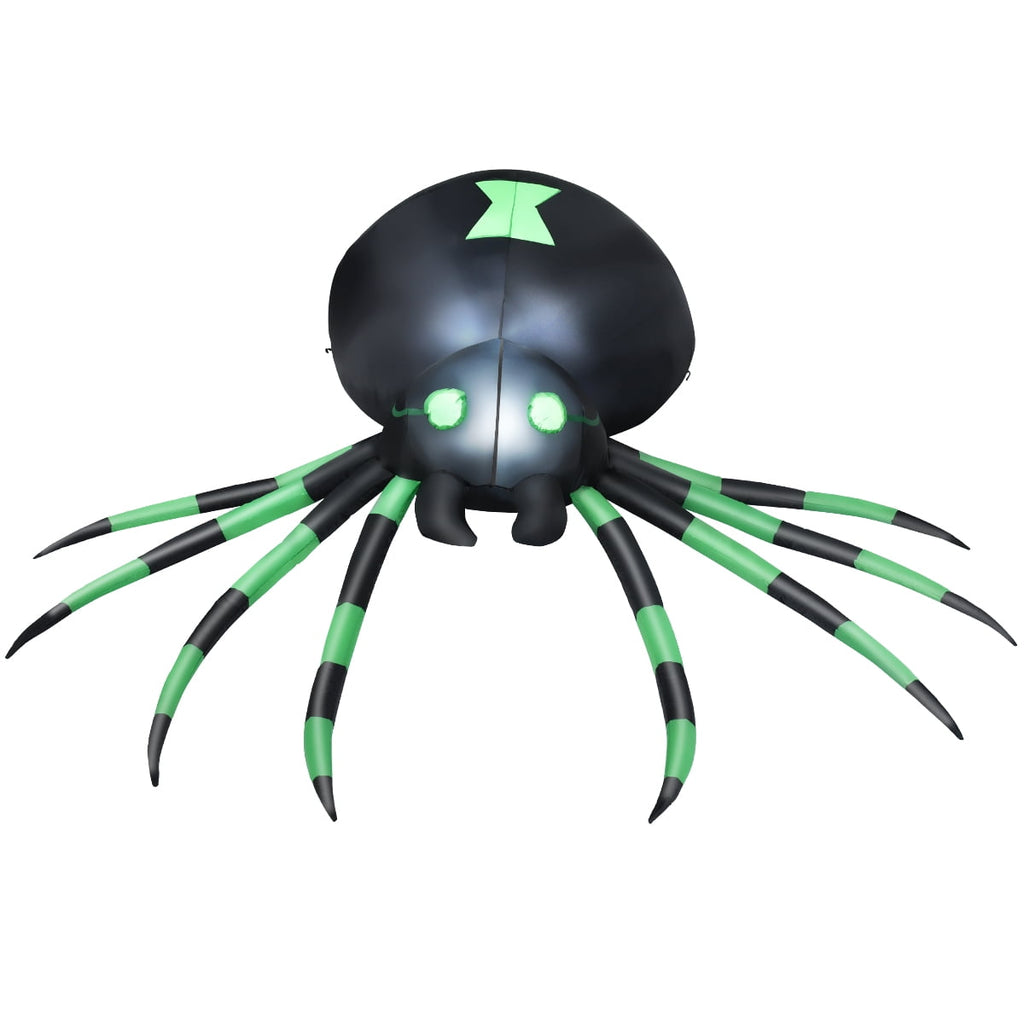 Witchwood™ Patiojoy Halloween Decoration 6FT Inflatable Blow-Up Spider With LED Lights Outdoor Yard
