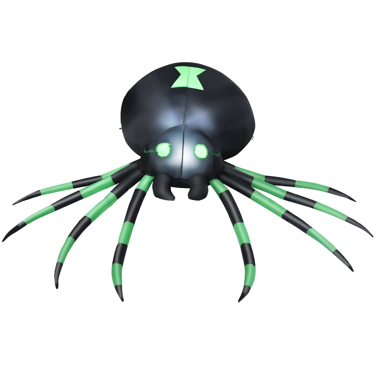 Witchwood™ Patiojoy Halloween Decoration 6FT Inflatable Blow-Up Spider With LED Lights Outdoor Yard
