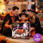 Witchwood™ (2 pack) 2.6ft Remote Control Halloween Inflatable with Music Lights,Pumpkin Spider Car Blow ups Rc Car,Indoor Outdoor Decorations