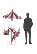 Witchwood™ Clowns Go Round Animated Prop Halloween Decoration