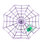 Witchwood™ 4 ft. Outdoor Animated Spider Web - Purple Web