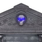 Witchwood™ 6.7 ft. Motion-Triggered Mausoleum Halloween Animatronic by Tekky, HHMAUSOLEUM-1FLSA