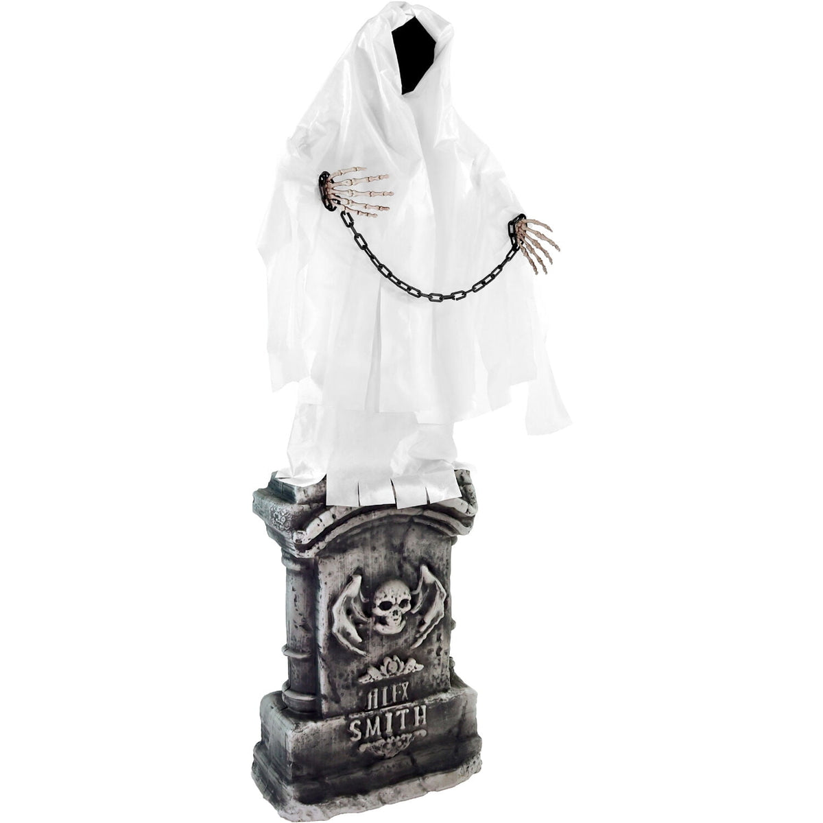 Witchwood™ 4.3 ft Touch-Activated Animated Spectre on Tomb Halloween Accessory, HHRPRTOMB-1FLSA