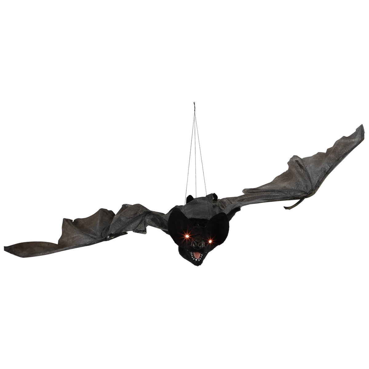 Witchwood™ LED Lighted Animated Halloween Bat with Wings - 48"