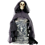 Witchwood™ 3 ft Touch-Activated Rising Reaper with Tombstone Halloween Accessory, HHRPRTOMB-2FLSA