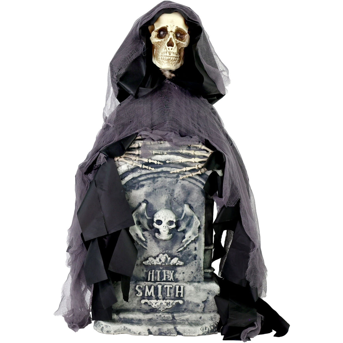 Witchwood™ 3 ft Touch-Activated Rising Reaper with Tombstone Halloween Accessory, HHRPRTOMB-2FLSA