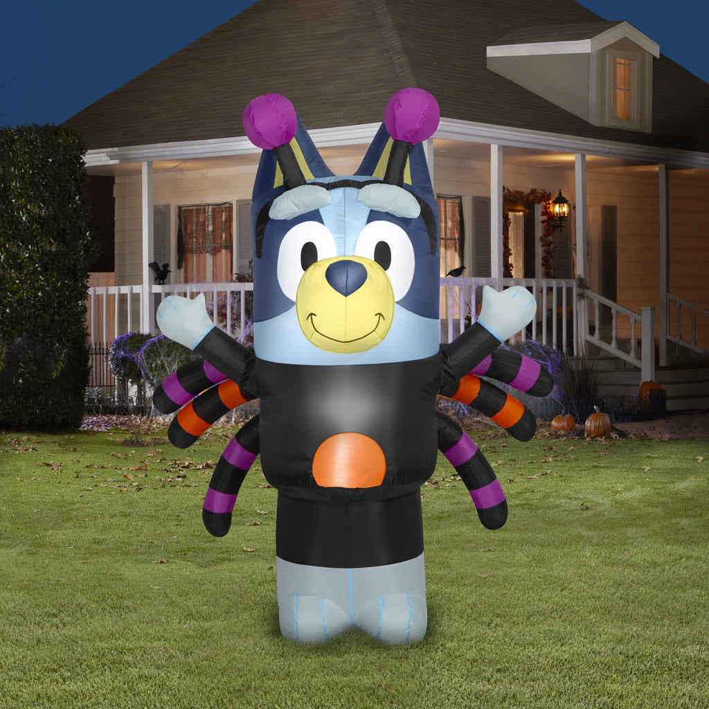 Witchwood™ Halloween Airblown Yard Inflatables in Spider Costume 45.66 in x 37.79 in x 59.84 in 3.13 lb