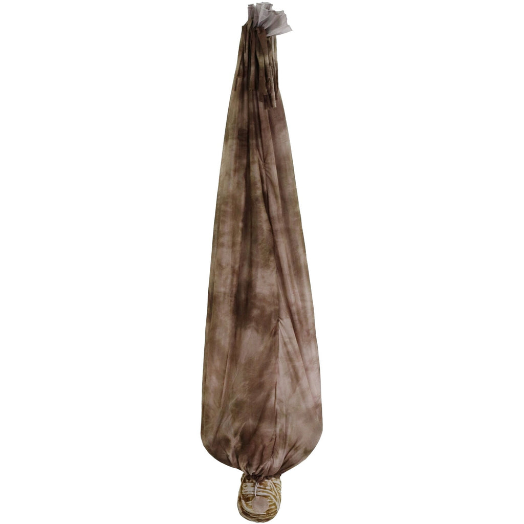 Witchwood™ 5 ft Animatronic Upside-Down Shaking Mummy with Sounds and Light-Up Eyes for Scary Halloween Decoration, HHSKEL-8HLSA