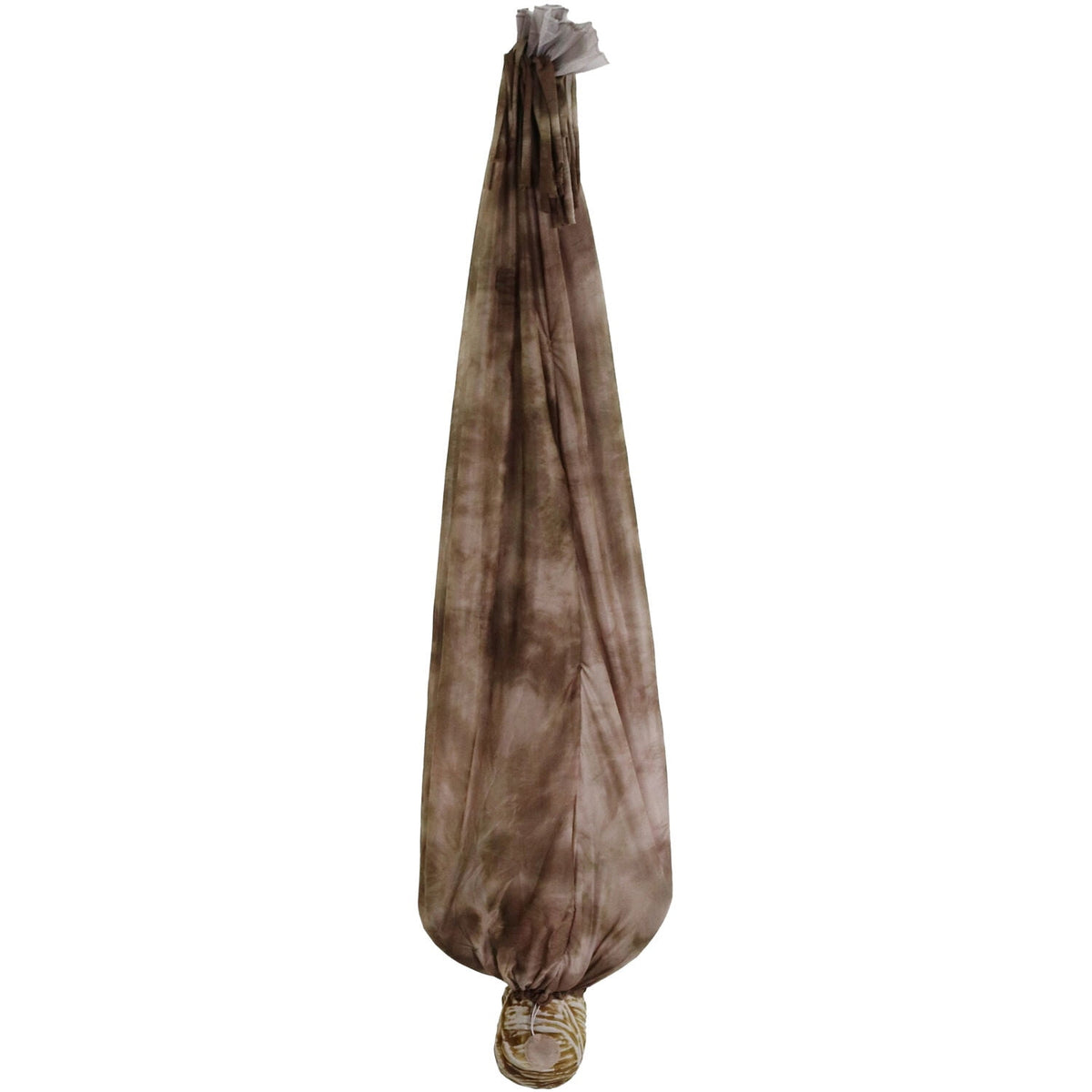Witchwood™ 5 ft Animatronic Upside-Down Shaking Mummy with Sounds and Light-Up Eyes for Scary Halloween Decoration, HHSKEL-8HLSA