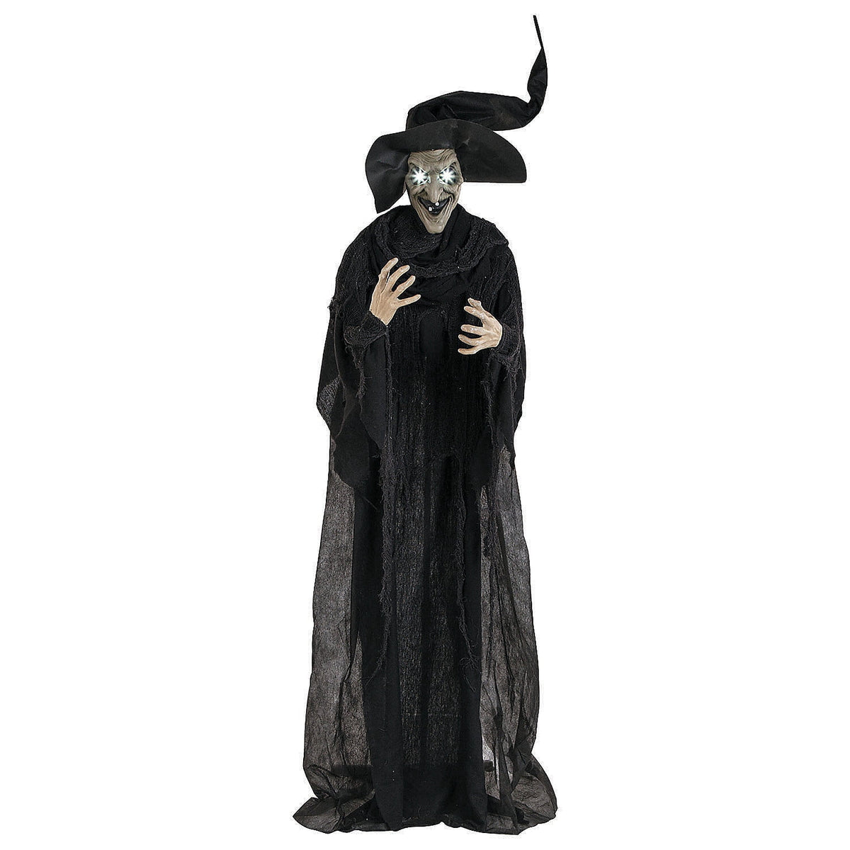Witchwood™ Light-Up Standing Witch Halloween Decoration, Home Decor, Halloween, 1 Pieces