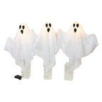 Witchwood™ LED Outdoor Ghost Light Lawn Decoration for Halloween, 3 Pieces