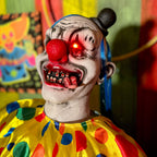 Witchwood™ 5.9 ft Voice & Sound-Sensor Clown on Tricycle Halloween Animatronic, HHTRIBKCLOWN-1FLSA