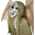 Witchwood™ 5.5 ft Life-size Animatronic Reaper with Wings, Halloween Decoration, HHWINGSKEL-4FLSA