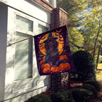 Witchwood™ Halloween Boykin Spaniel Dog House Flag 28x40IN Double-Sided Polyester Decorative Sleeve Pole Flag for Outdoor Home Garden