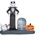 Witchwood™ 6.5 ft. L Halloween Airblown Inflatables Disney Jack Town Scene