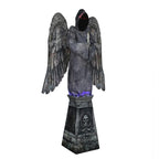 Witchwood™ 96" Cemetery Angel Animated Prop ? Creepy Halloween Yard Decoration
