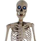 Witchwood™ 8 ft Tall Motion-Activated Towering Skeleton, Premium Talking Halloween Animatronic Decoration, Plug-In, HHTWRSKEL-2FLSA