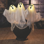 Witchwood™ LED Outdoor Ghost Light Lawn Decoration for Halloween, 3 Pieces