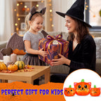 Witchwood™ 6.2FT Halloween Inflatable Pumpkin Cat Outdoor Decorations, Halloween Blow Ups with Lights for Party, Yard