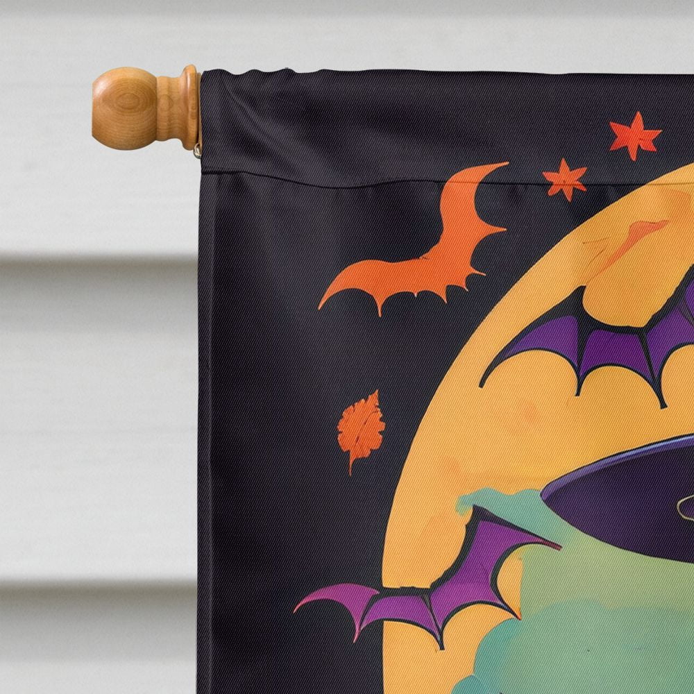 Witchwood™ Halloween Italian Greyhound Dog House Flag 28x40IN Double-Sided Polyester Decorative Sleeve Pole Flag for Outdoor Home Garden